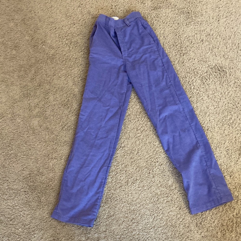 Purple apple bottom jeans size good for 10/11 yr olds with small waist
